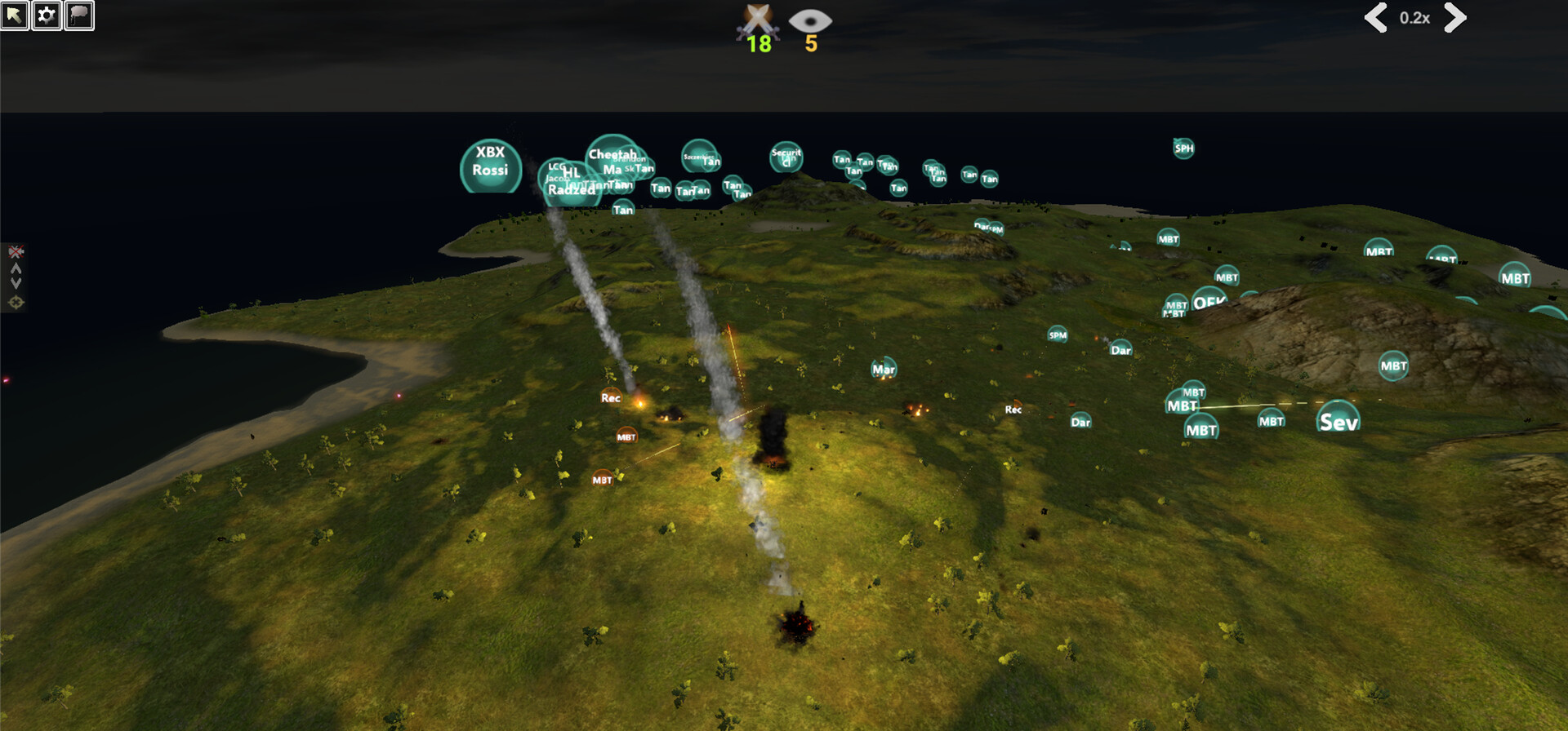 Mk50TWL Vehicle Battler Custom Slider screenshot