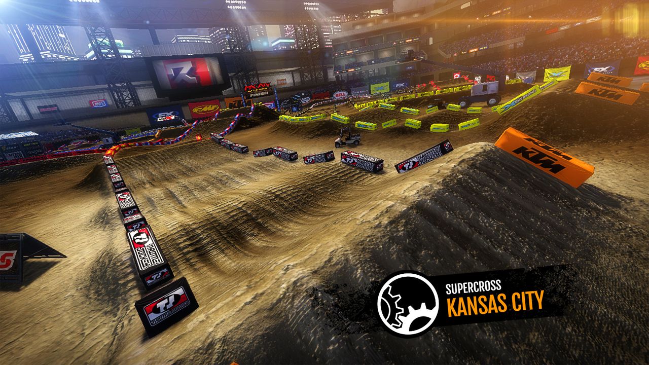 MX vs. ATV Supercross Encore - Supercross Track Pack 2 Featured Screenshot #1