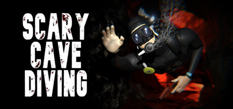 Scary Cave Diving Banner