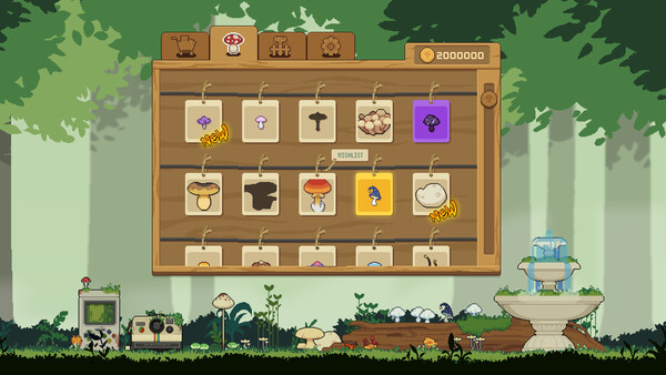 Screenshot of Mushroom Nook
