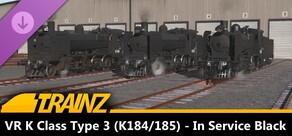 Trainz 2022 DLC - VR K Class Type 3 (K184/185) - In Service Black