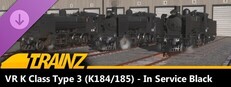 Trainz Plus DLC - VR K Class Type 3 (K184/185) - In Service Black Banner