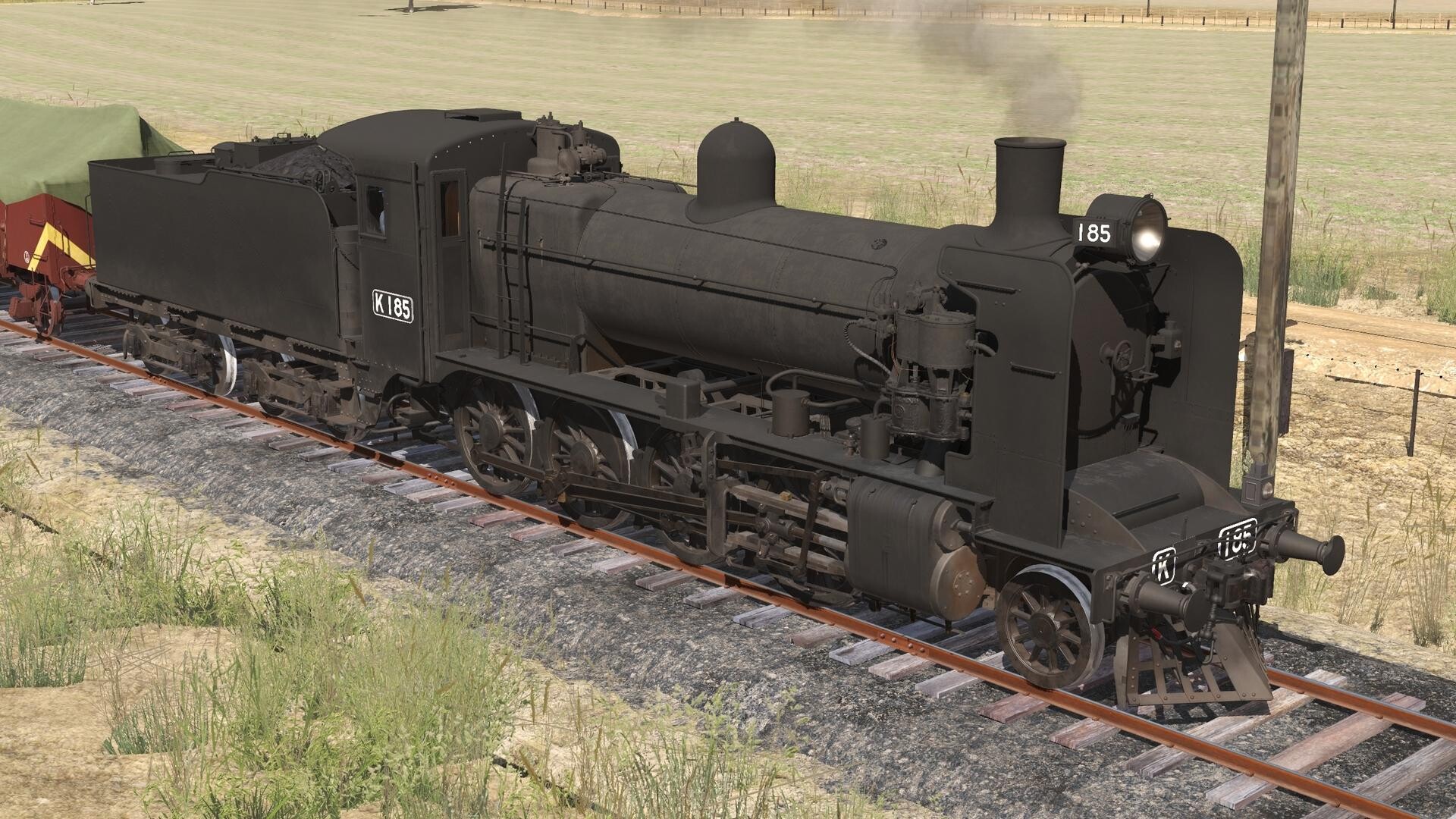#2. Trainz Plus DLC - VR K Class Type 3 (K184/185) - In Service Black (Steam) 由: N3V Games