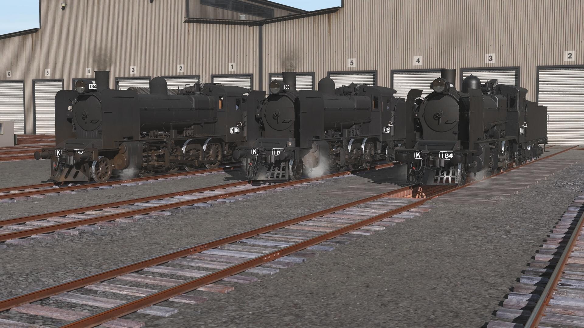 #3. Trainz Plus DLC - VR K Class Type 3 (K184/185) - In Service Black (Steam) 由: N3V Games
