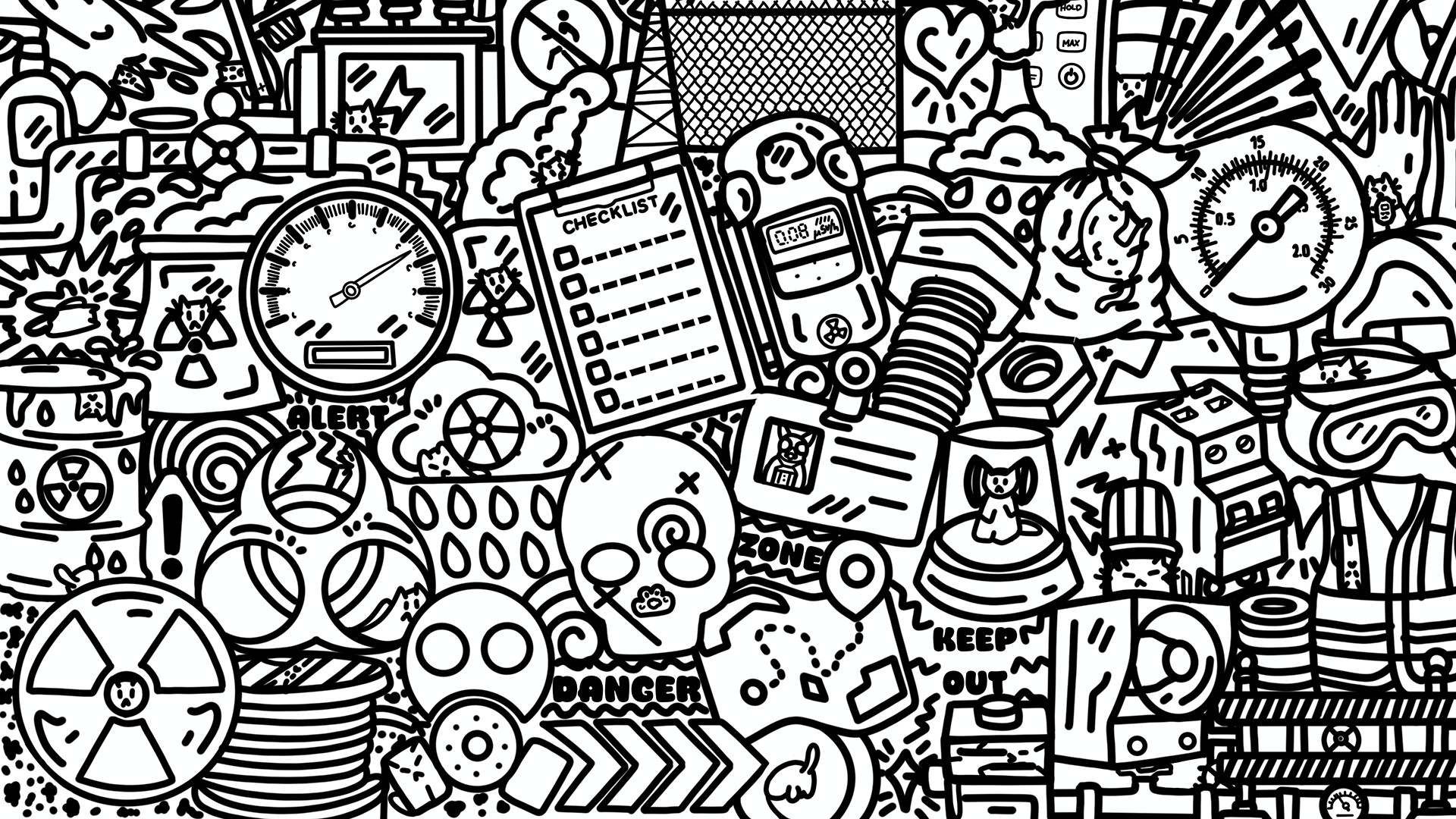 100 Radioactive Cats Screenshot