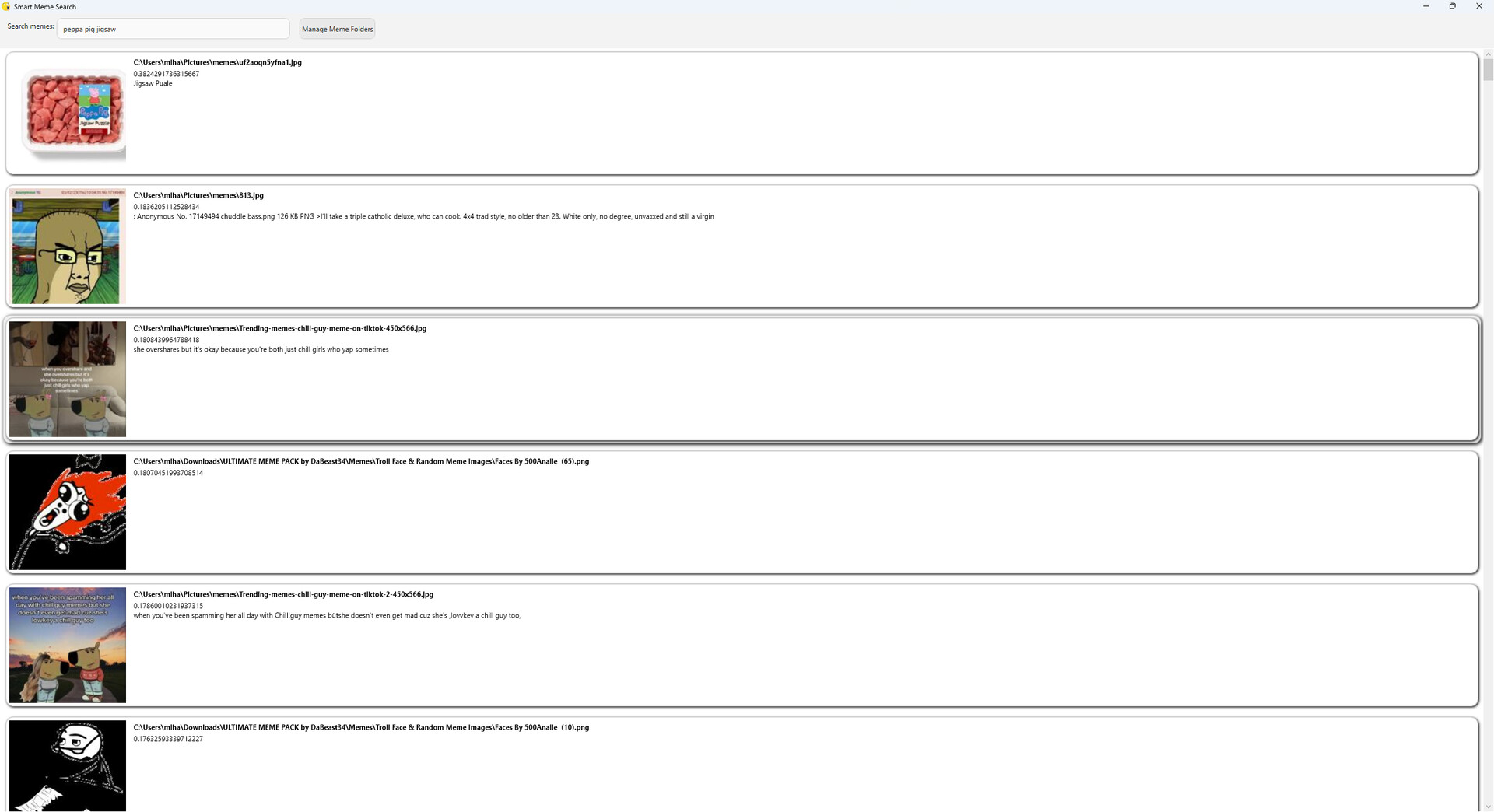 SmartMemeSearch Pro screenshot 4