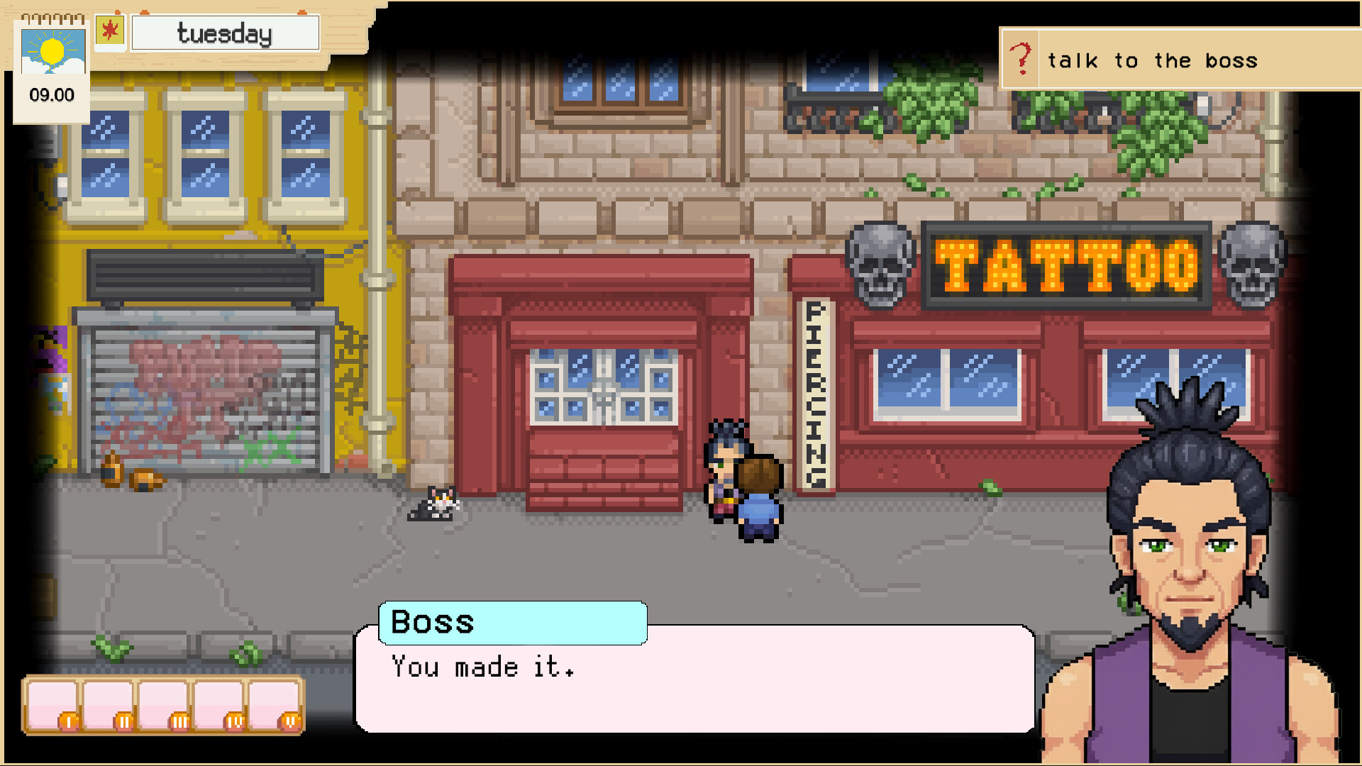 Naughty Nate : Tattoo scene