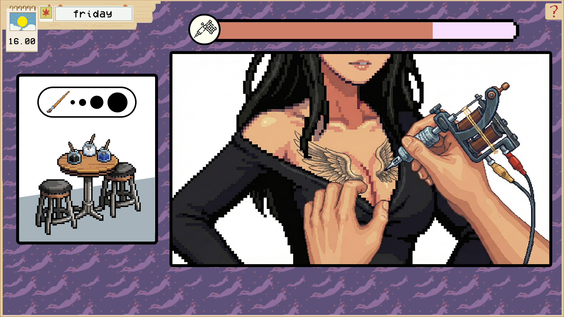 Naughty Nate : Tattoo scene