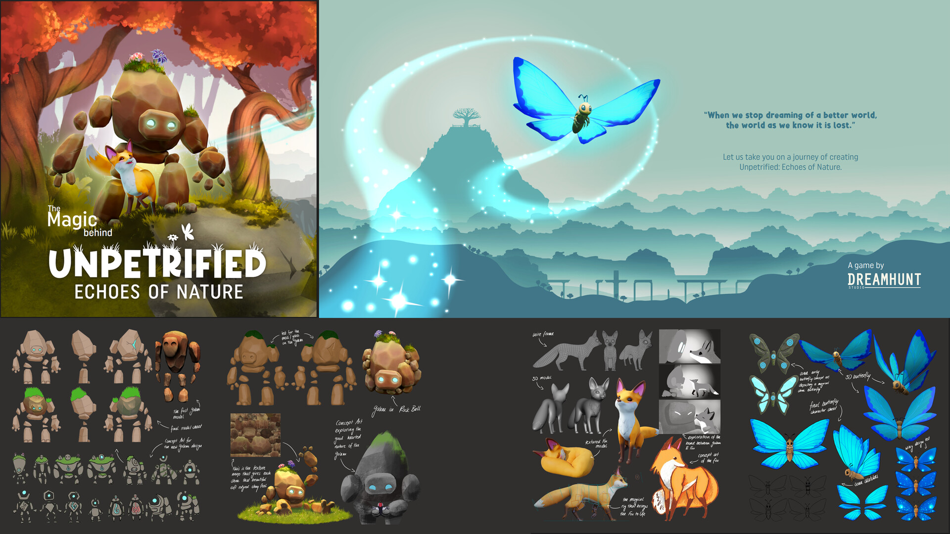 Unpetrified: Echoes of Nature - Digital Artbook Featured Screenshot #1