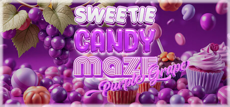 Sweetie Candy Maze: Purple Grape