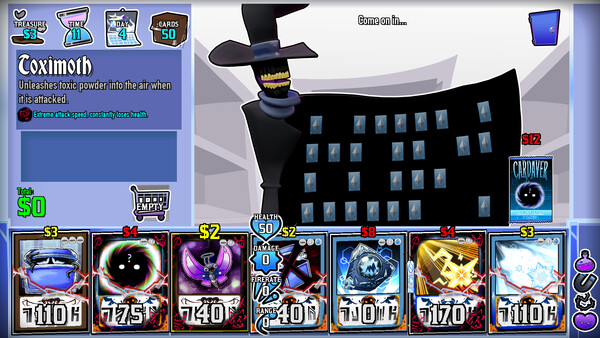 Screenshot 4 of Cardaver - final gameplay screenshot