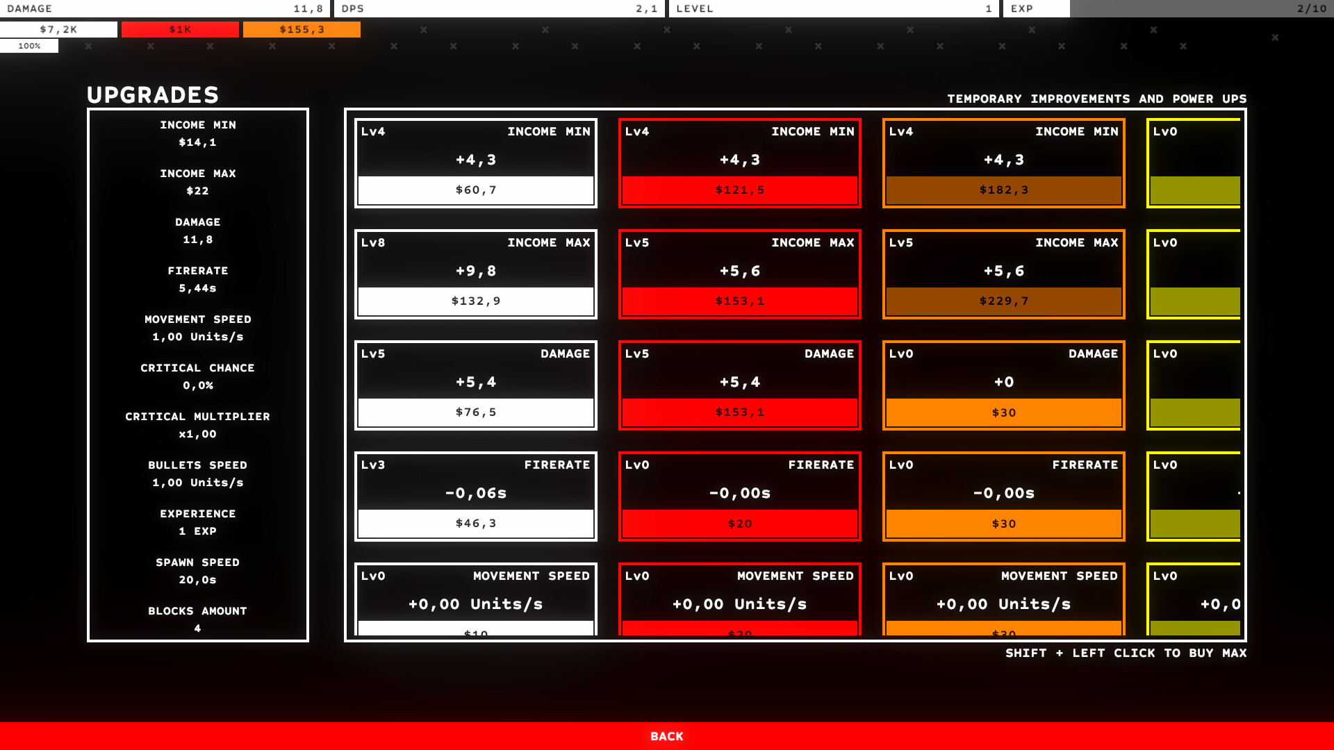 Idle Shooter screenshot #2
