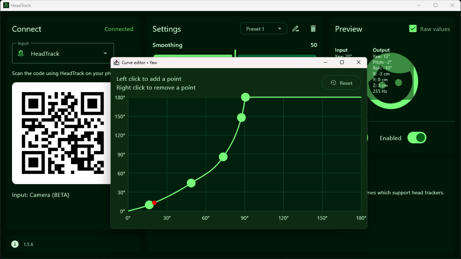 HeadTrack screenshot 2