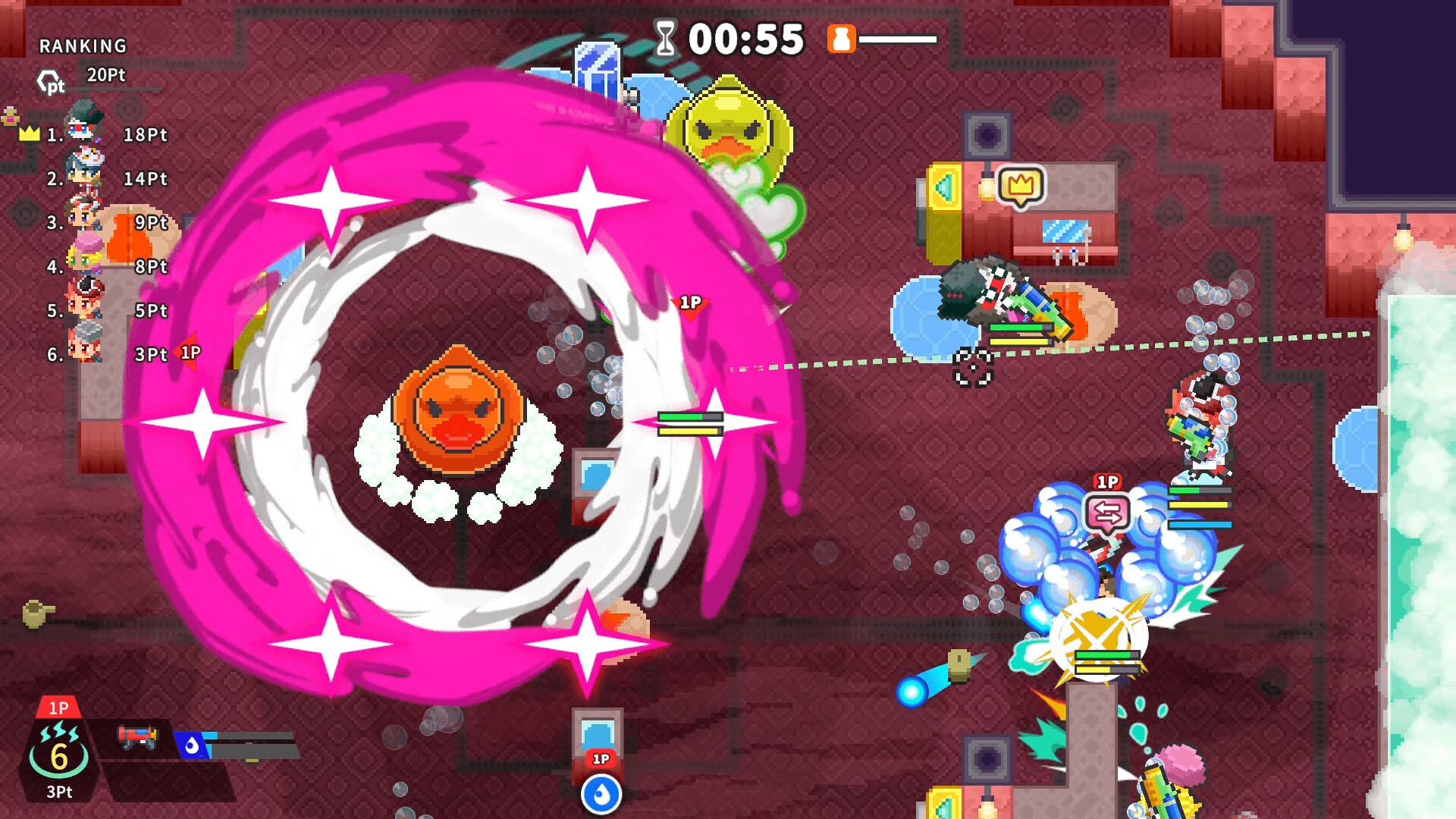 SENTO SURVIVOR : Slip, Grab, and Bathe in Glory! screenshot 2