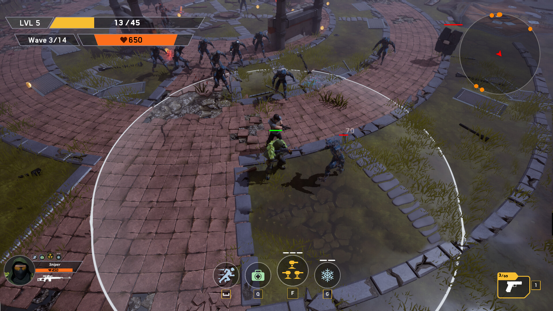 UnfAIr War: Survivor screenshot 1