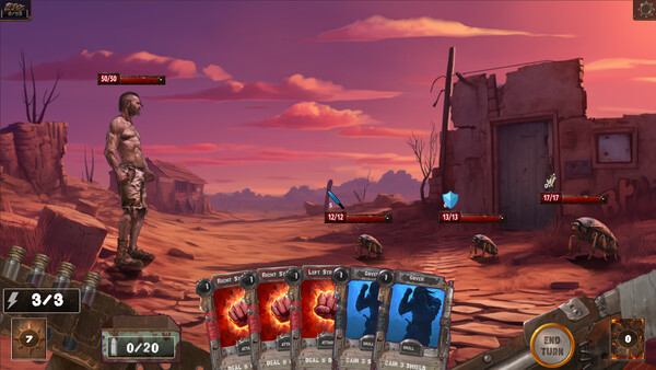 Screenshot of Path of Glory gameplay showing in-action mechanics