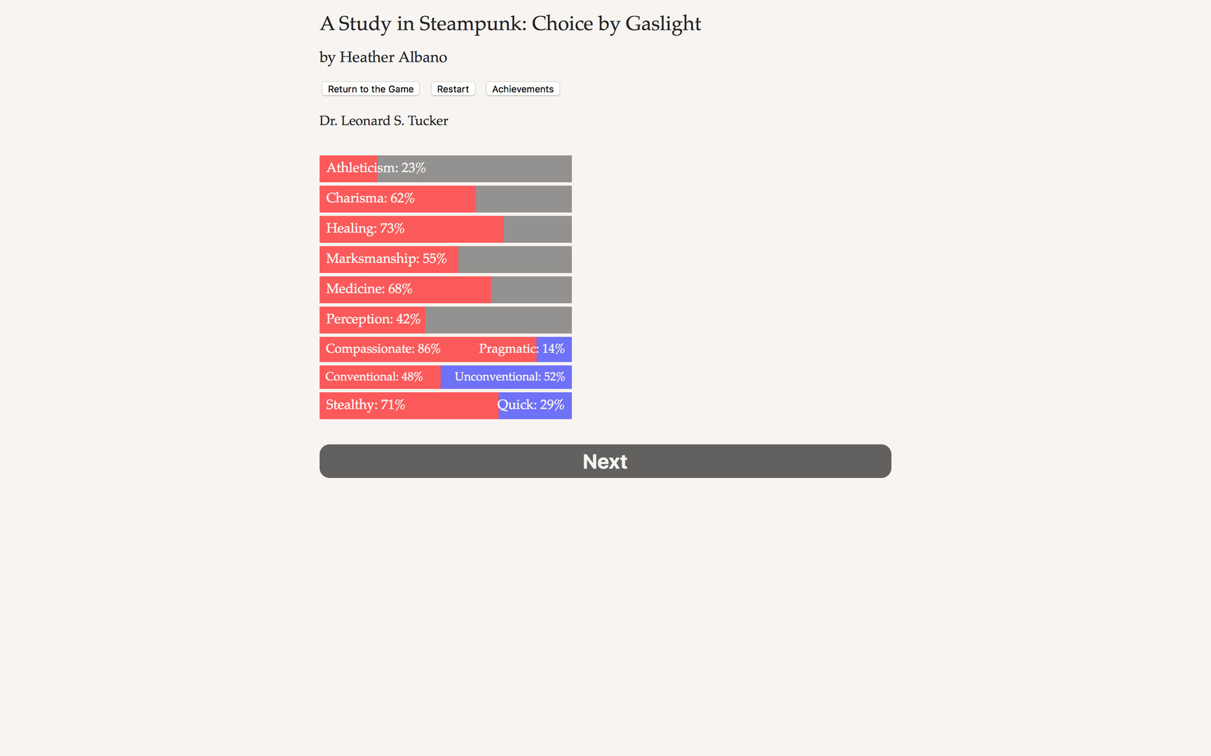 A Study in Steampunk: Choice by Gaslight screenshot #5
