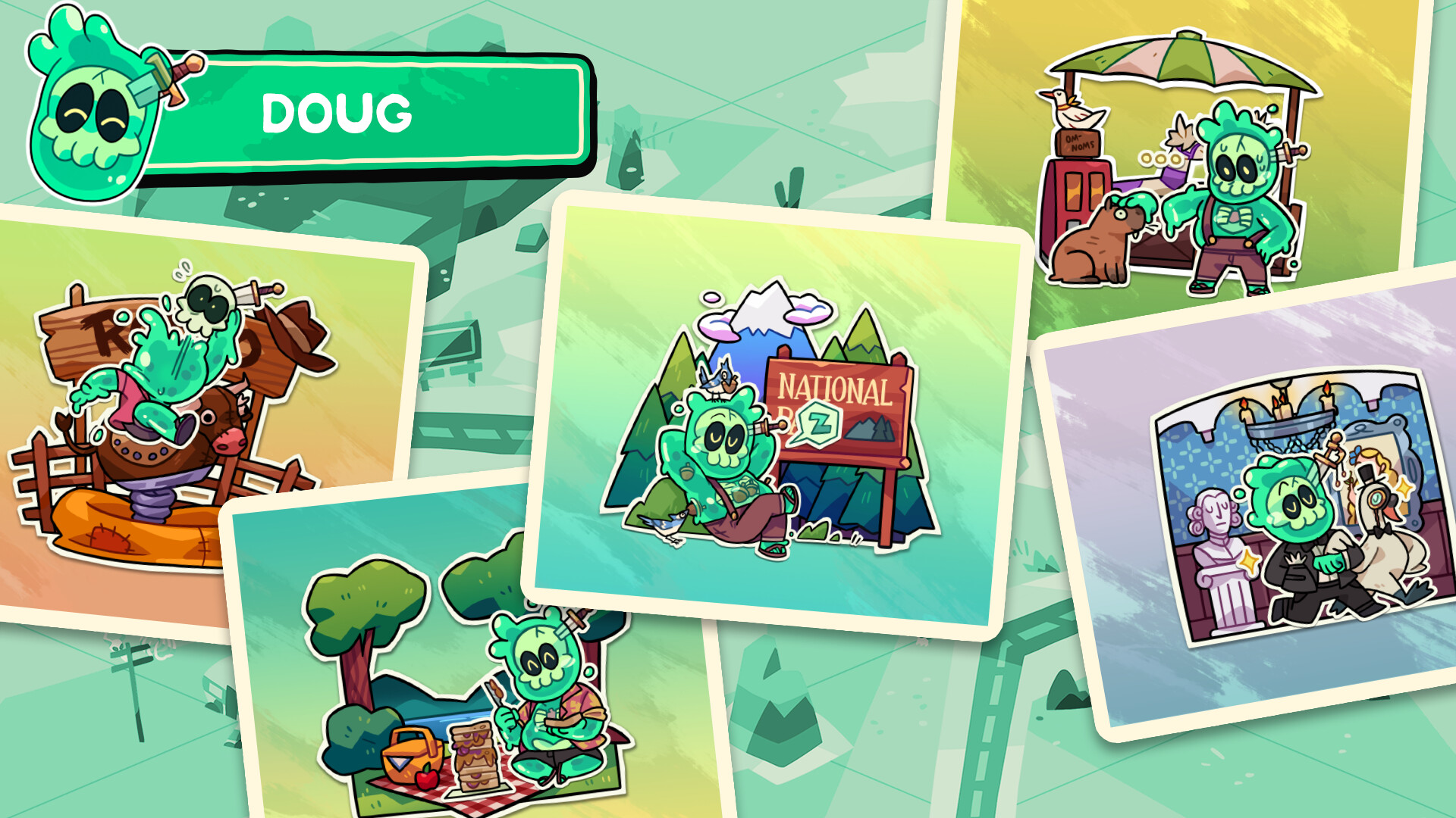 Monster Roadtrip Playable character - Doug