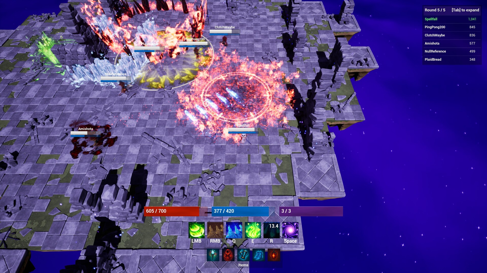 Spellfall: Last Mage Standing screenshot #1