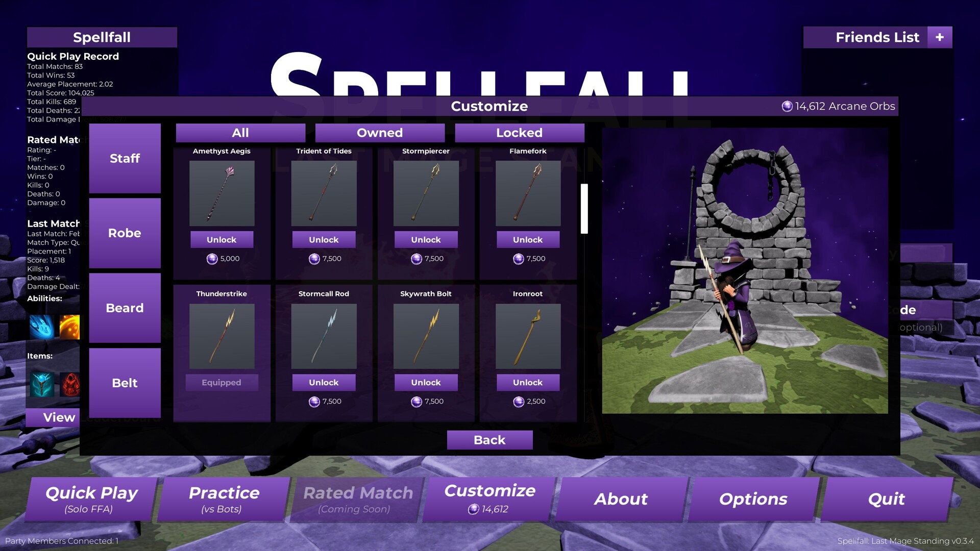 Spellfall: Last Mage Standing screenshot #6