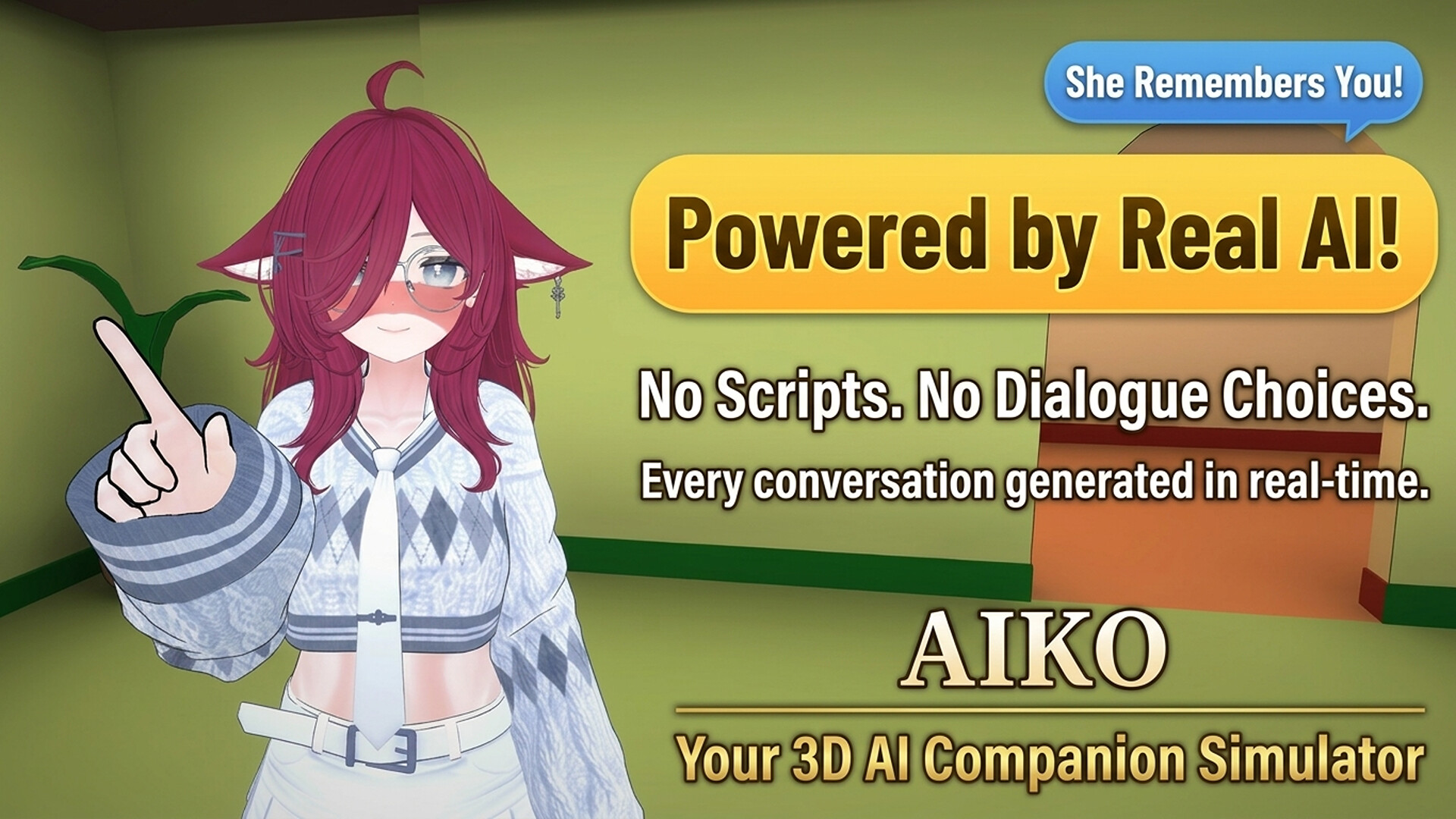 AIKO: AI Girlfriend 3D Life Sim screenshot #1