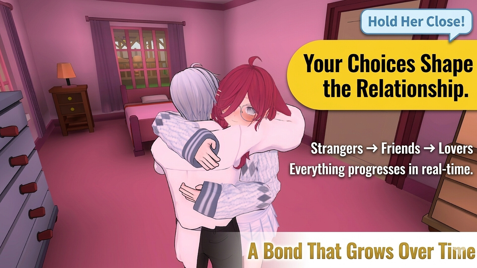  AIKO: AI Girlfriend — 3D Anime Life Sim screenshot #4