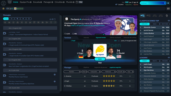 Tennis Manager 26 PC-GAME