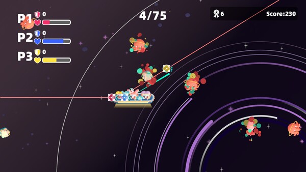Screenshot 3 of Unanchored Spaceshooting - more gameplay footage