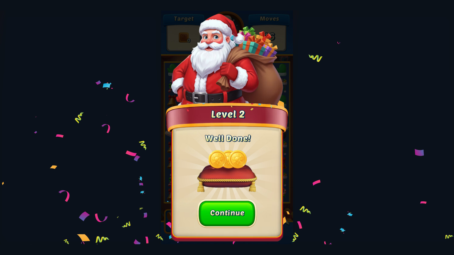 Santa Holiday Puzzle screenshot #2