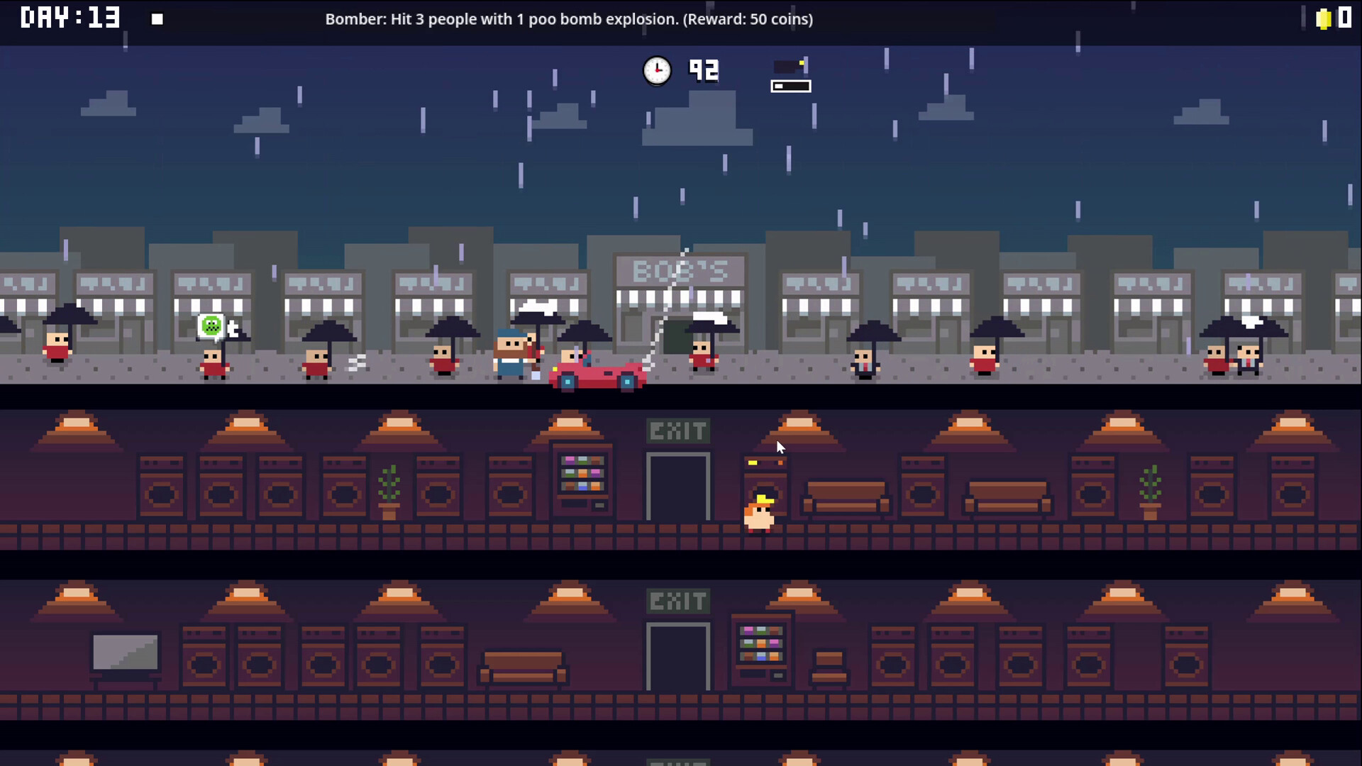 Bird Poo Game screenshot #2