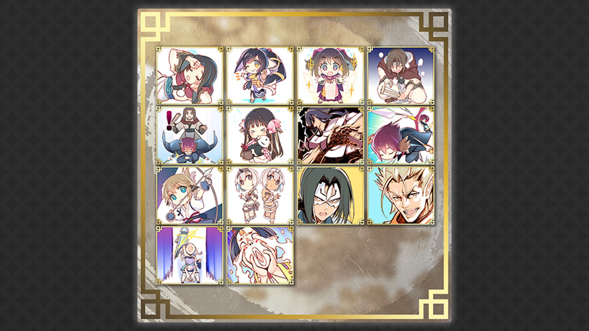 Utawarerumono: ZAN Sticker Set 1 Featured Screenshot #1