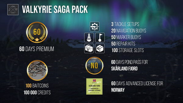 Fishing Planet: Valkyrie Saga Pack