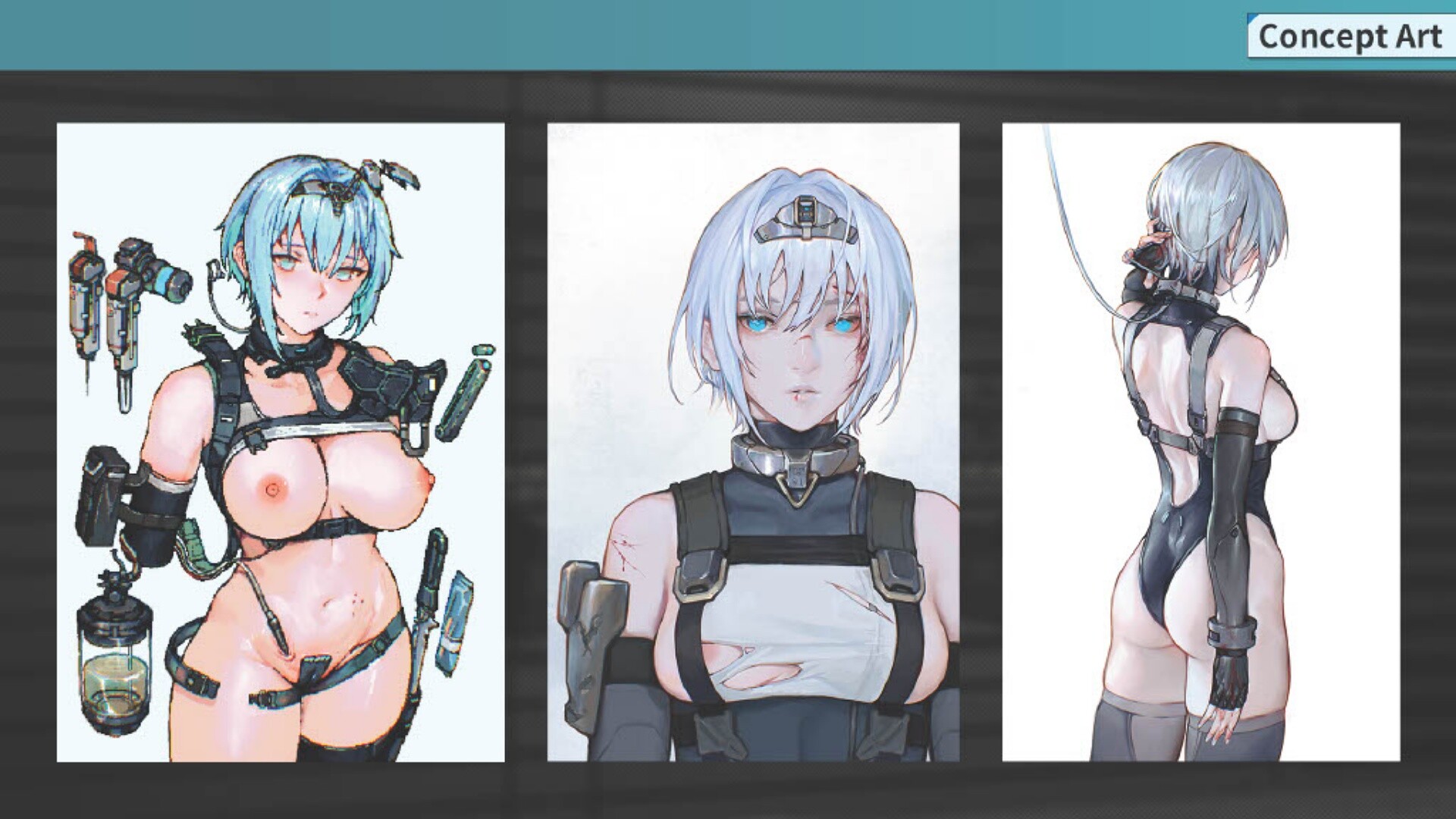 CYAN BRAIN - Artbook Featured Screenshot #1