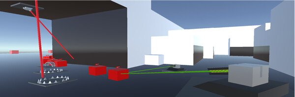Screenshot of Sole_BlockDefenders gameplay showing in-action mechanics