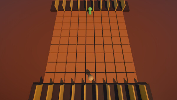 Screenshot of Corridor Duel gameplay showing in-action mechanics