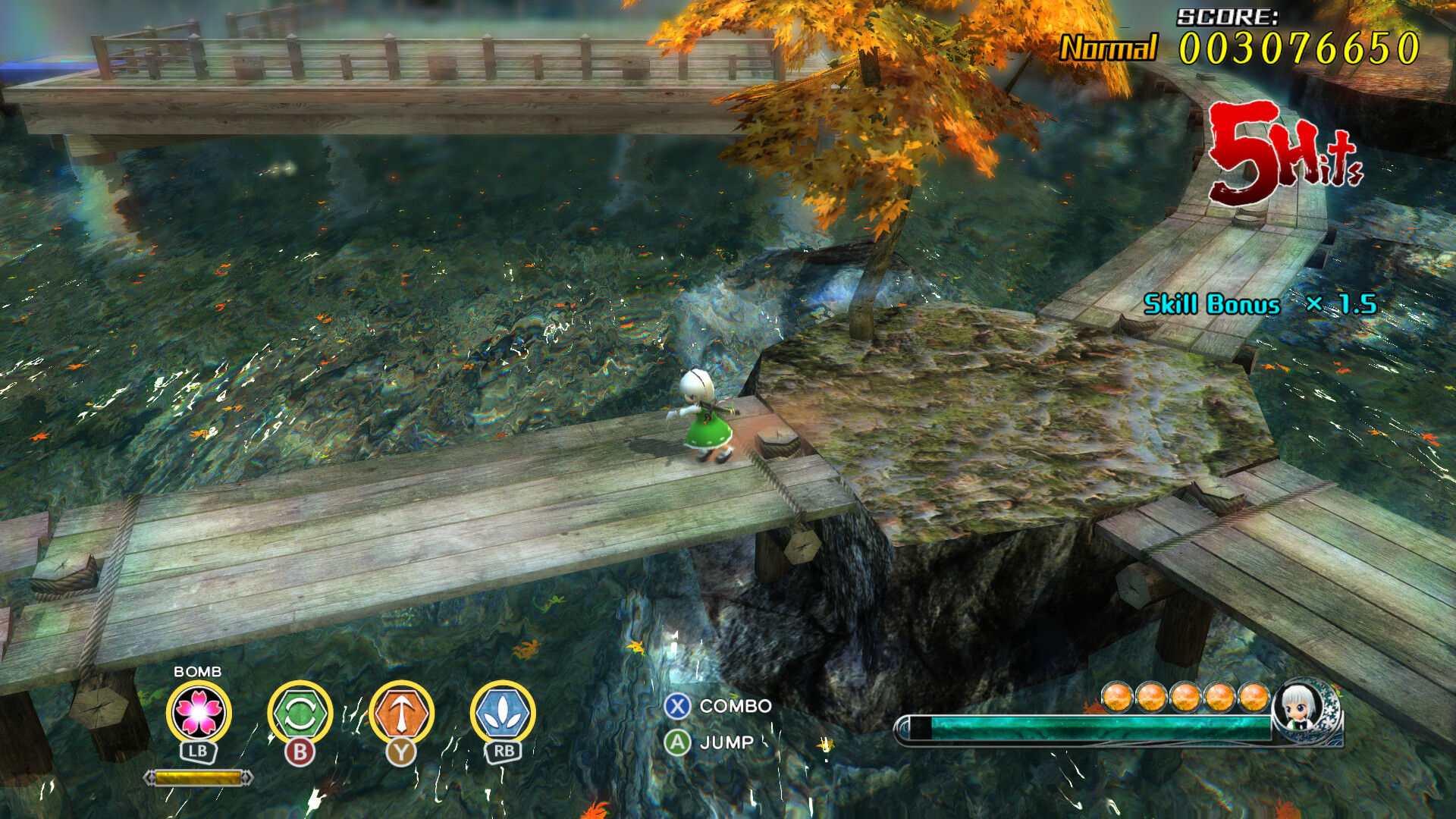 Скриншот игры Touhou: Blossom Blade - 7