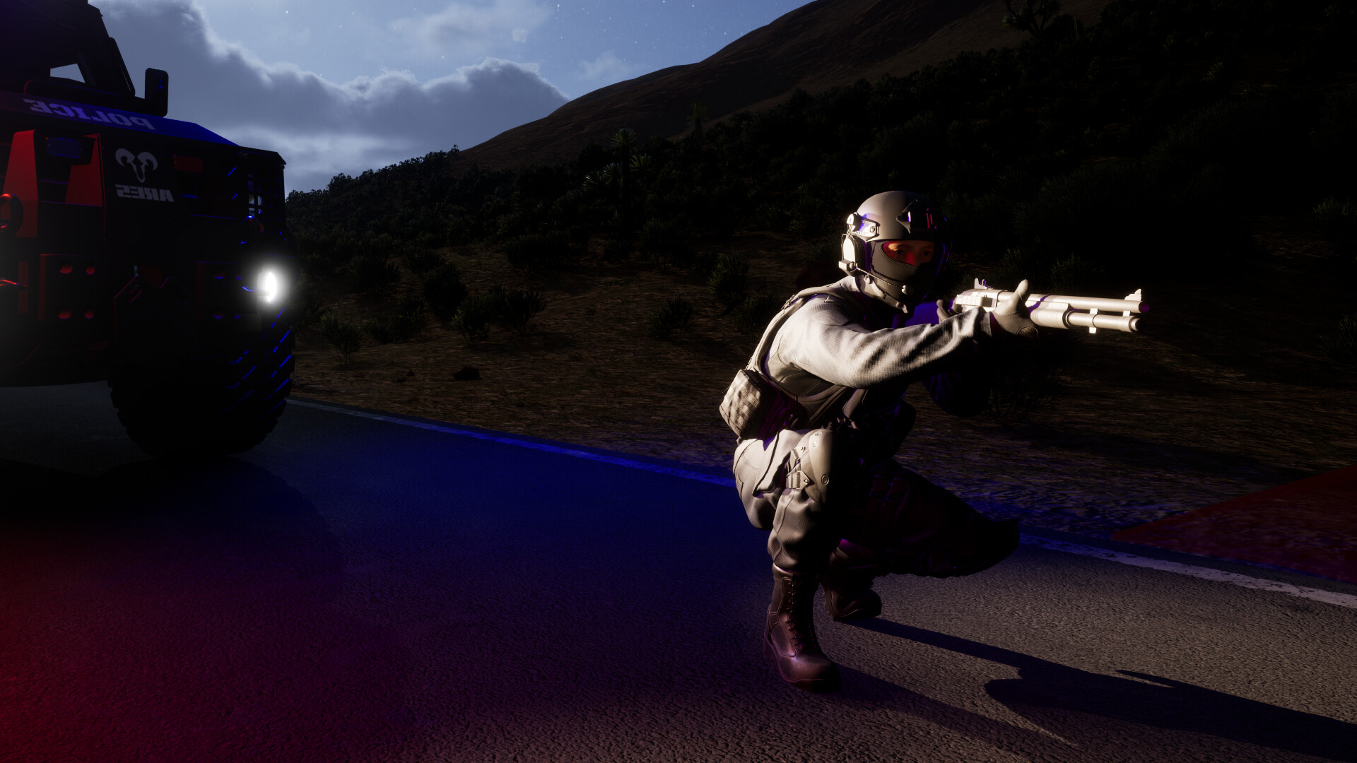 Highway Police Simulator: S.W.A.T. - Caminora Police Featured Screenshot #1