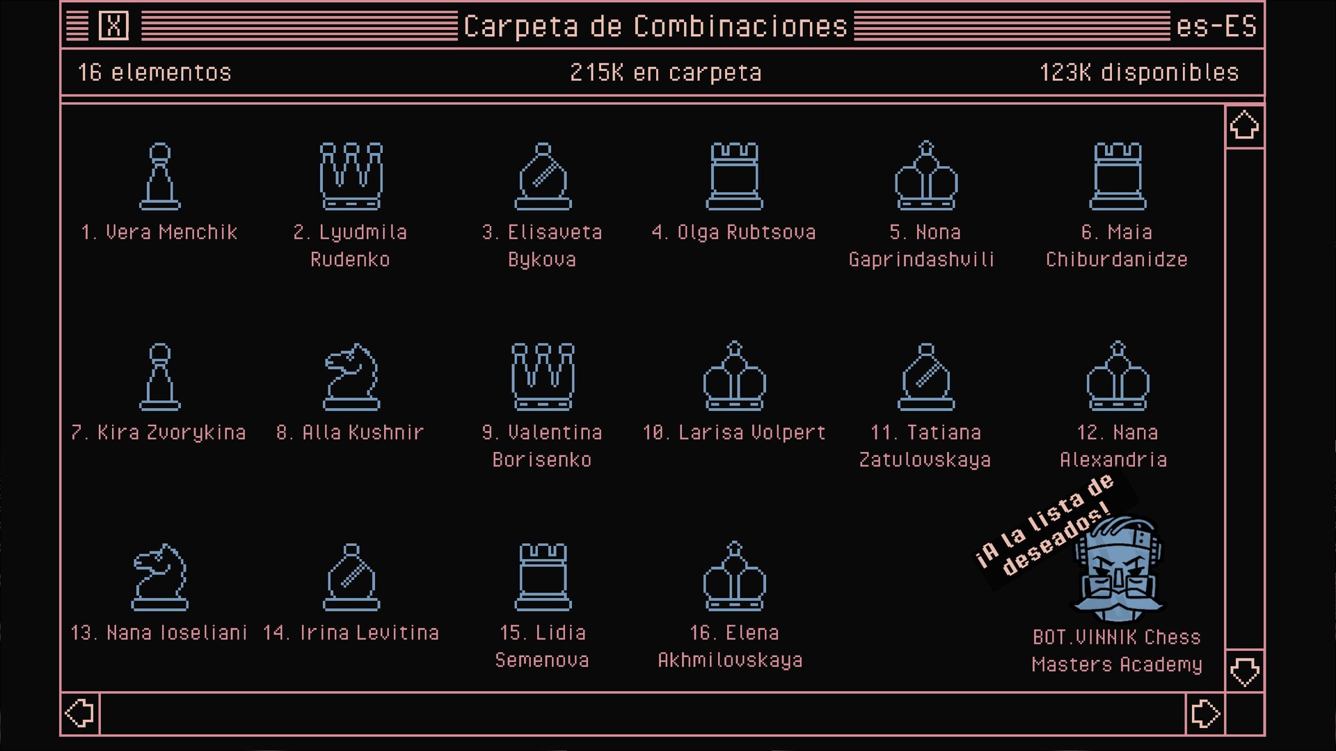 BOT.vinnik Chess: Legendary Queens screenshot #2