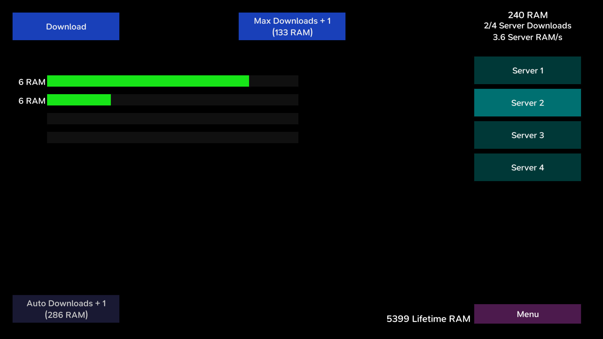 RAM Downloader screenshot #5