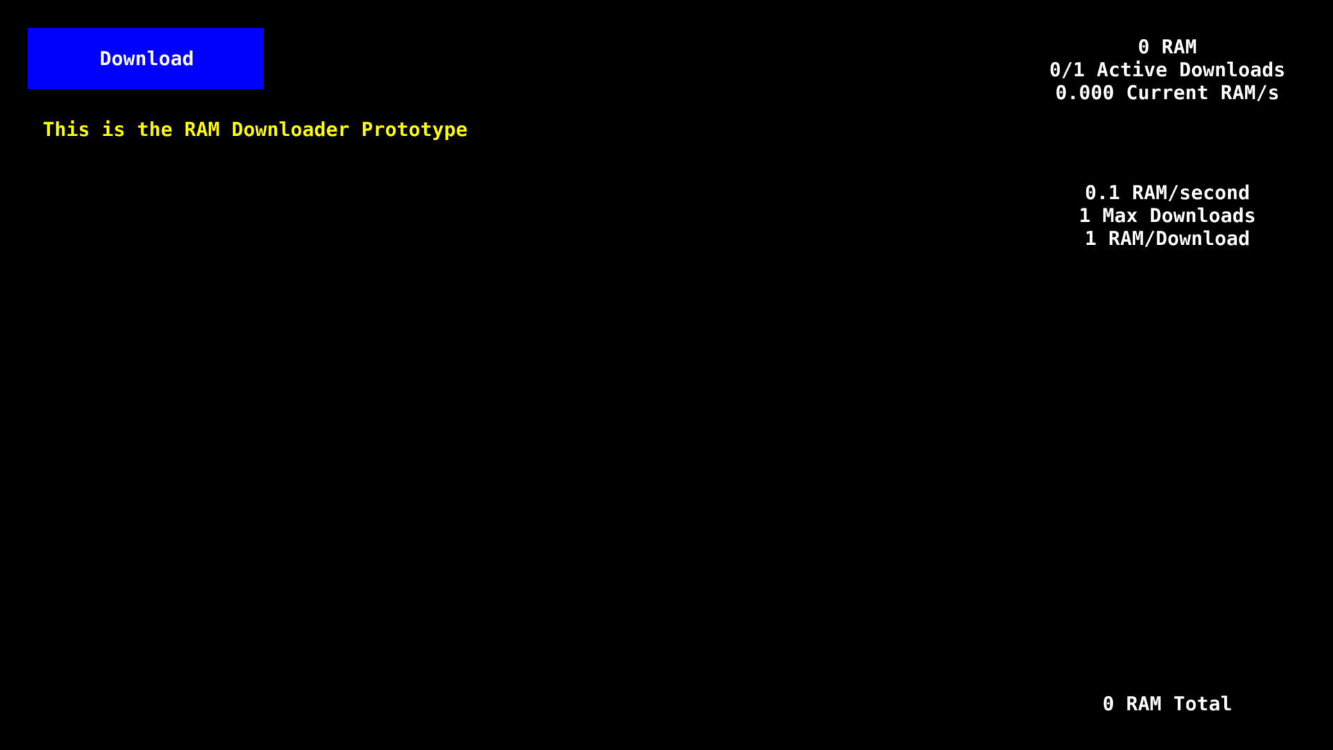 RAM Downloader screenshot #5