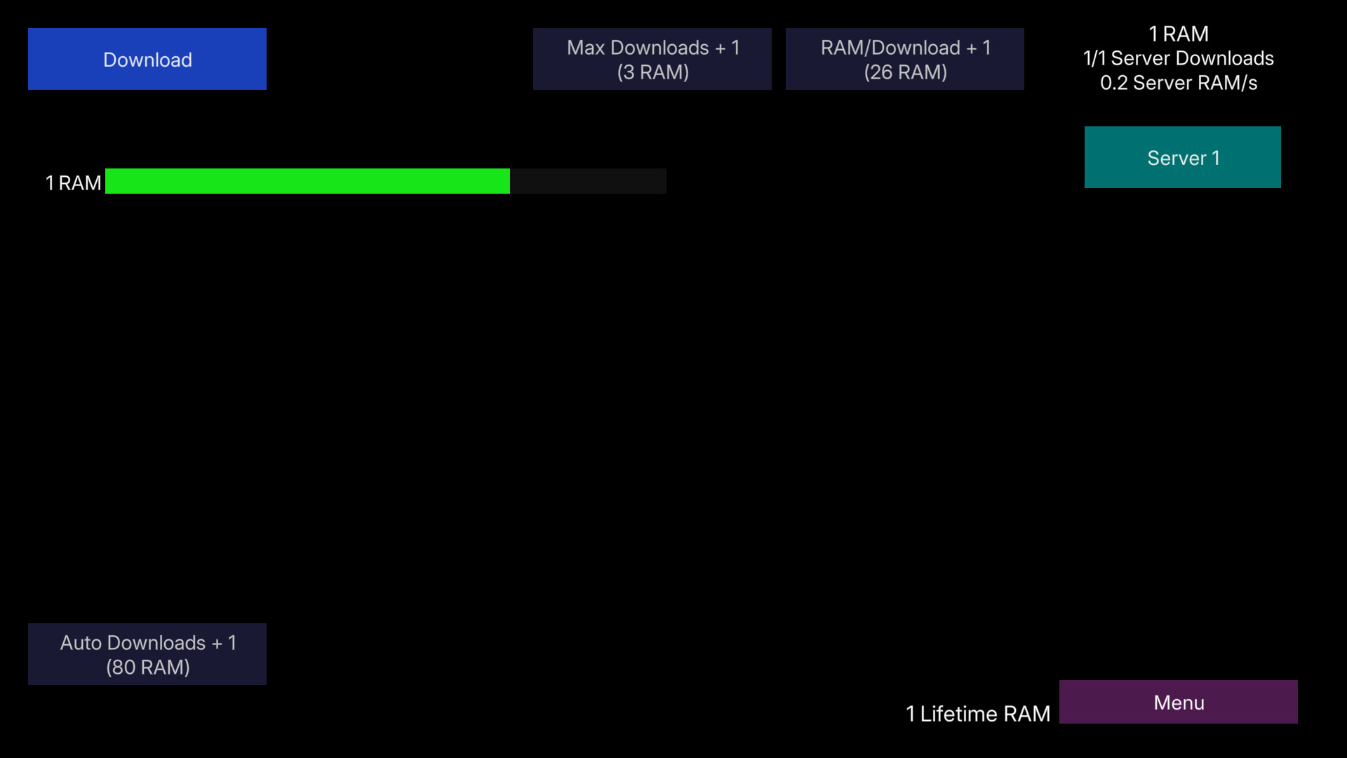 RAM Downloader Featured Screenshot #1
