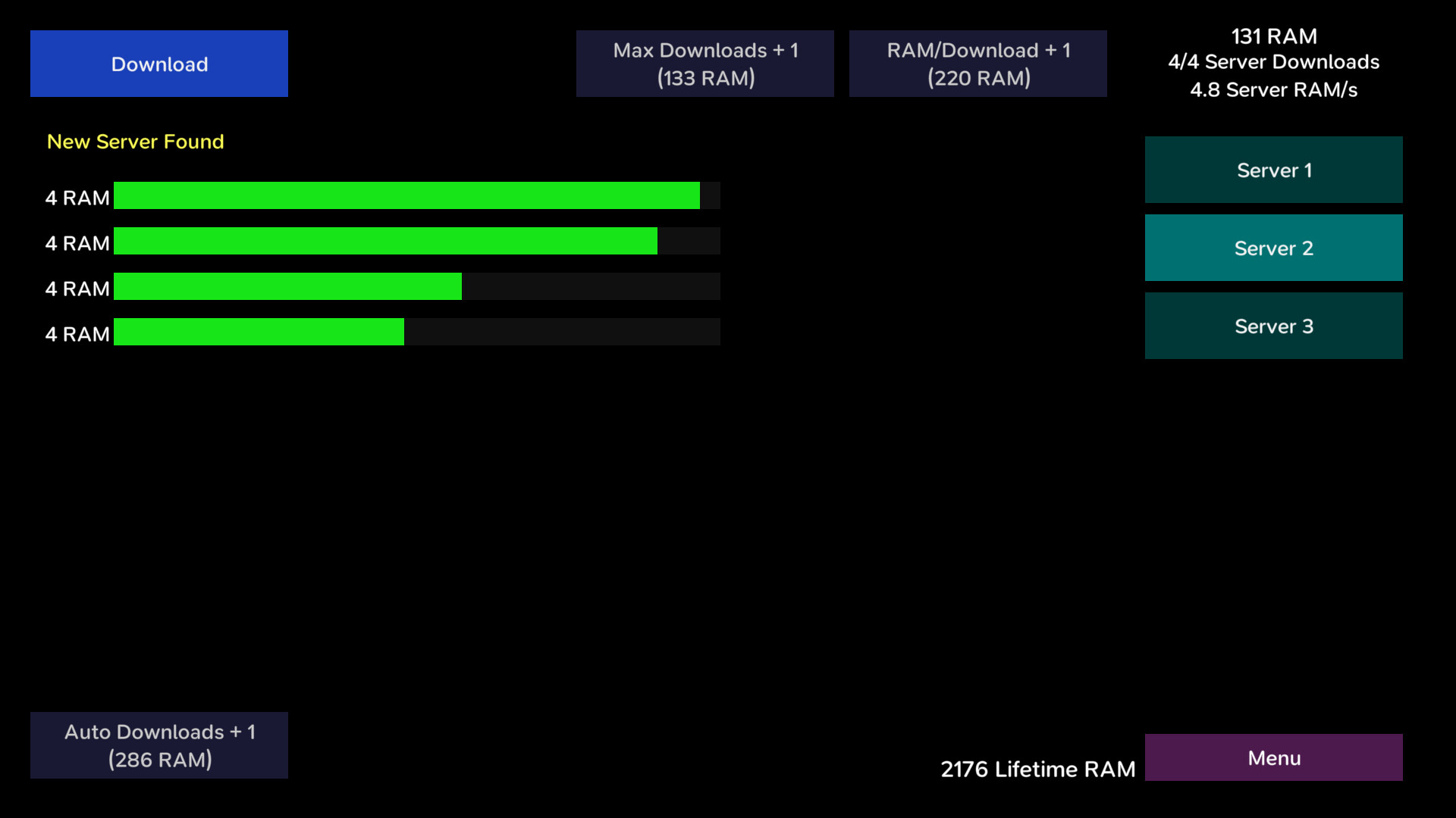 RAM Downloader screenshot #4