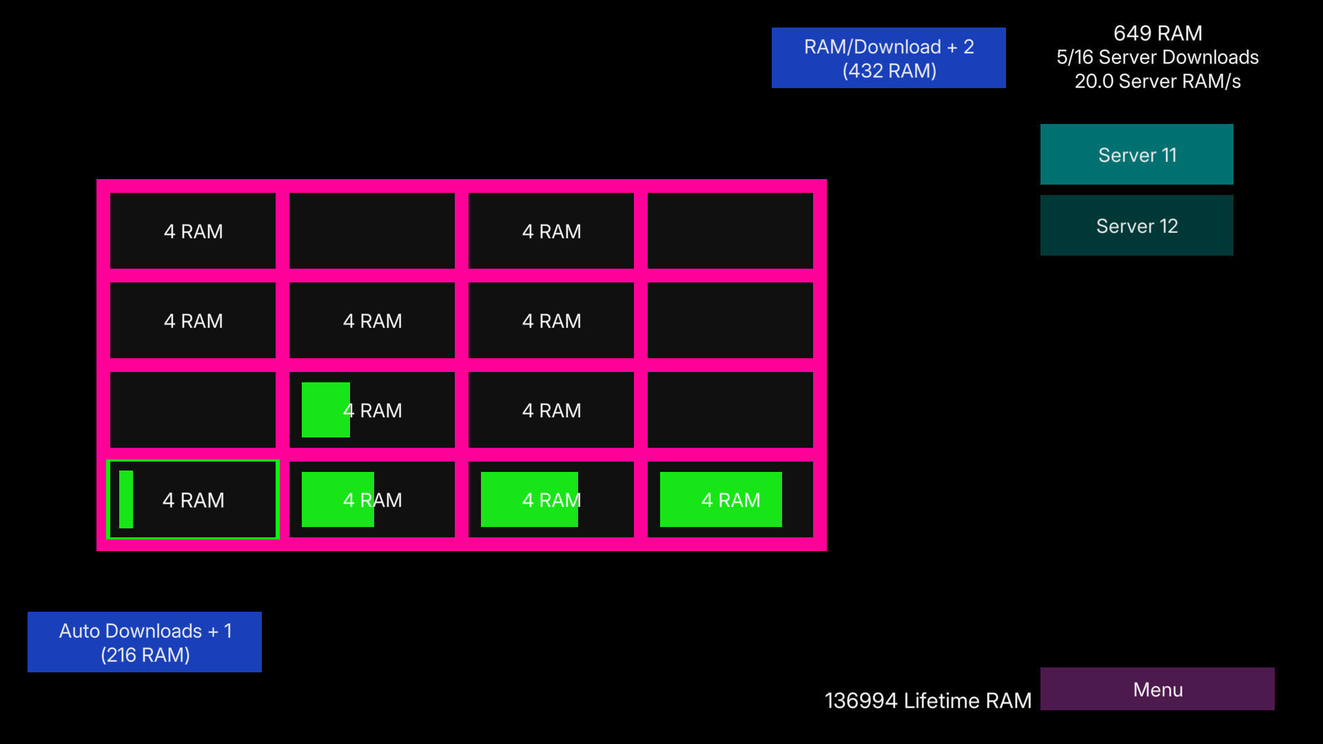 RAM Downloader screenshot #6