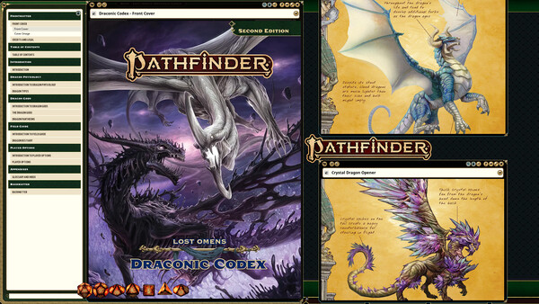 Fantasy Grounds - Pathfinder 2 RPG - Lost Omens: Draconic Codex