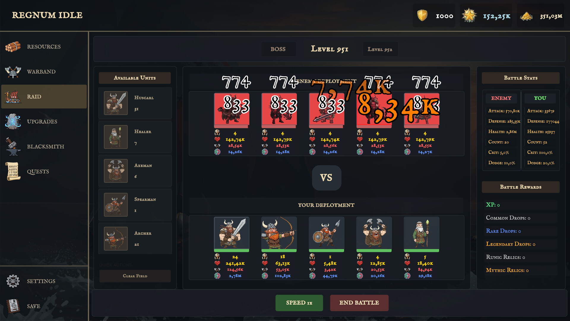 Regnum Idle screenshot #2