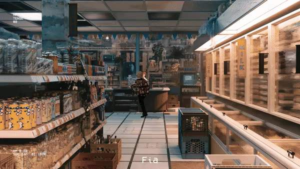 Static Between Stations video 2