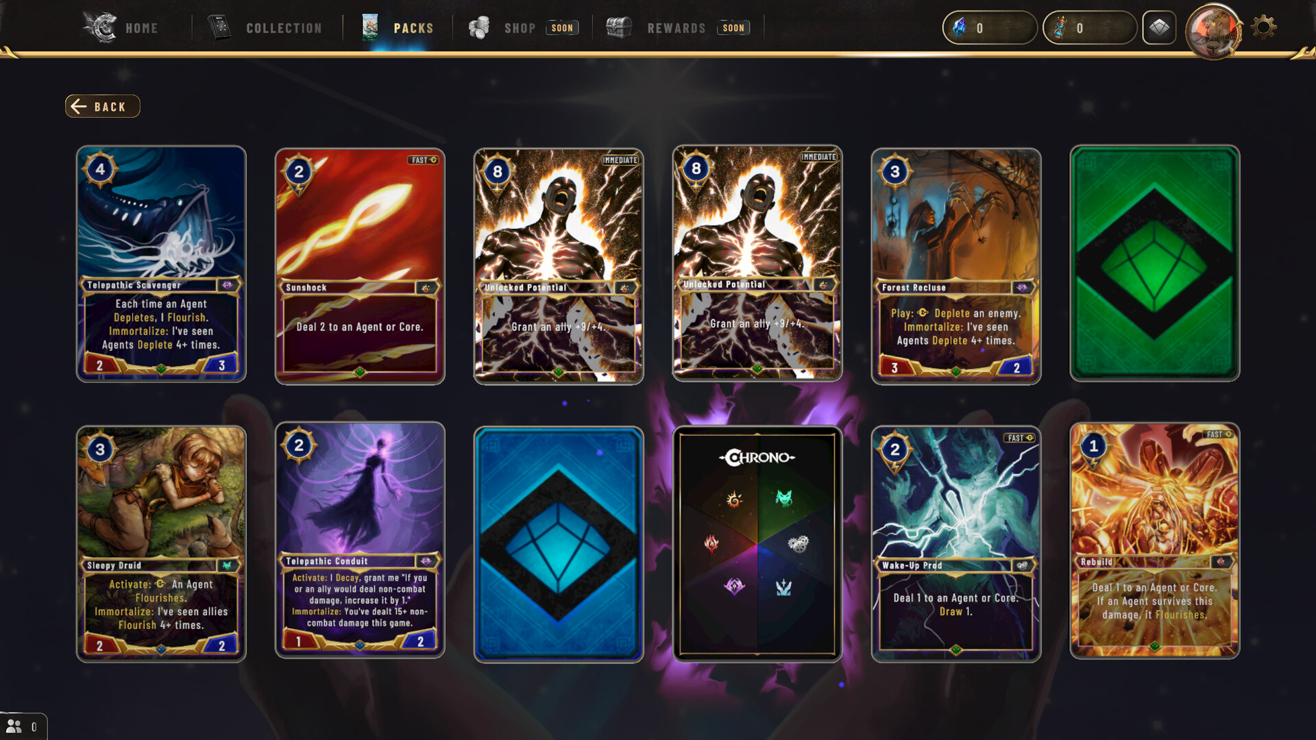 Chrono CCG screenshot #9