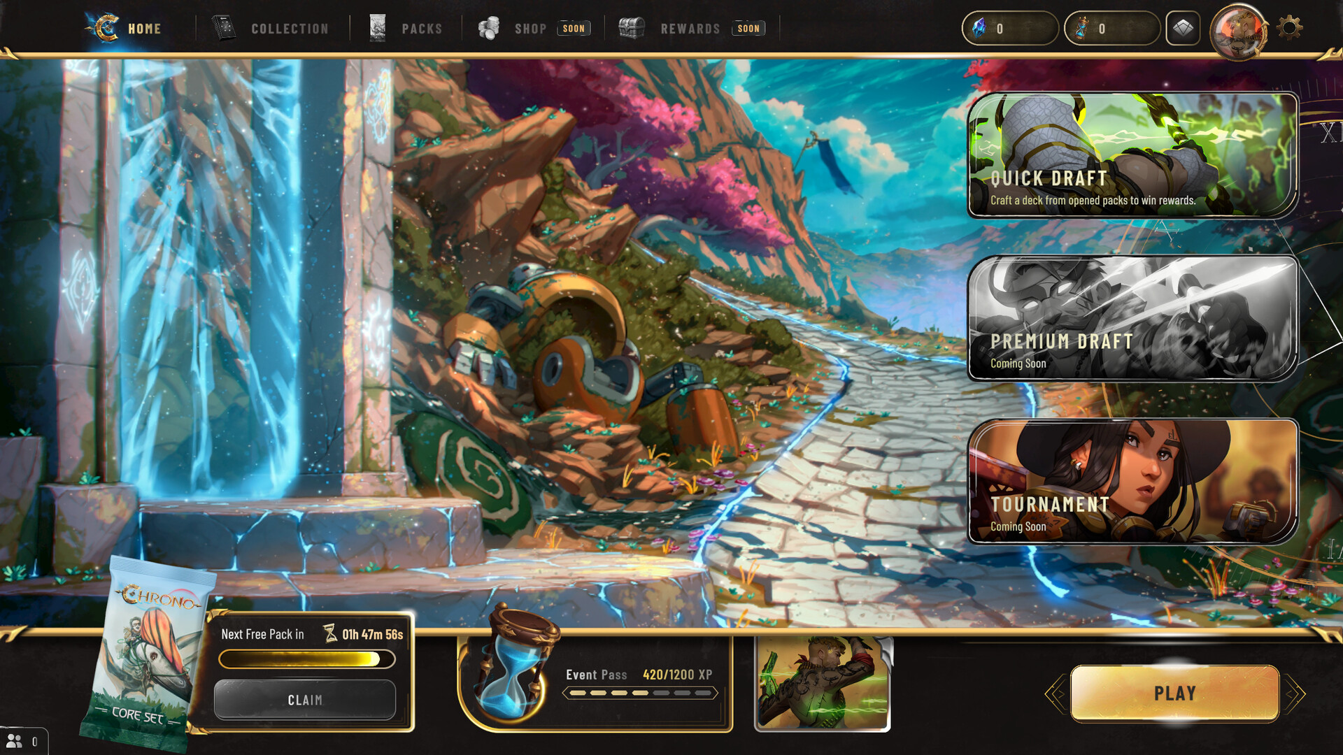 Chrono CCG screenshot #1