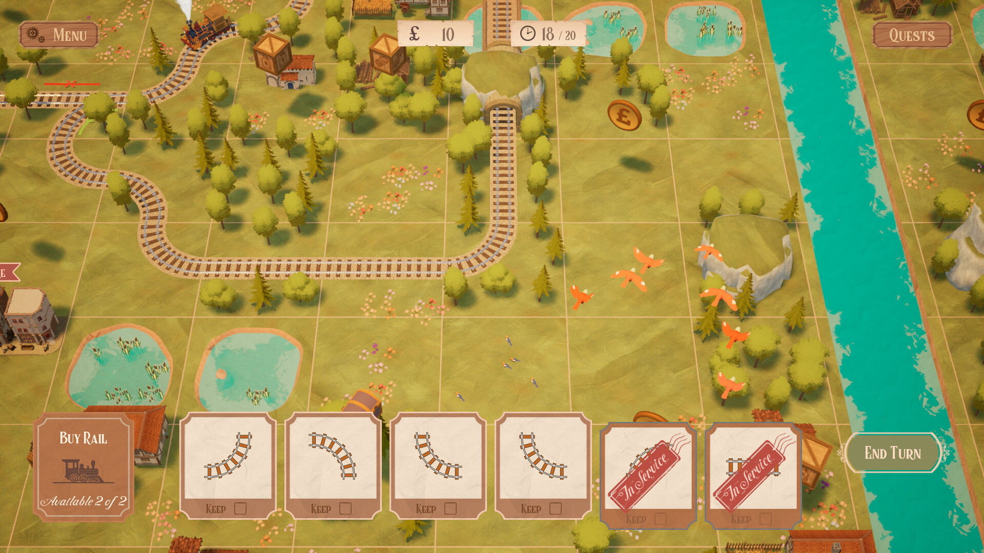 Railroad to Amberfield screenshot #6