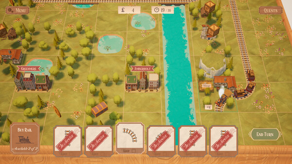 Screenshot 2 of Railroad to Amberfield - additional gameplay view